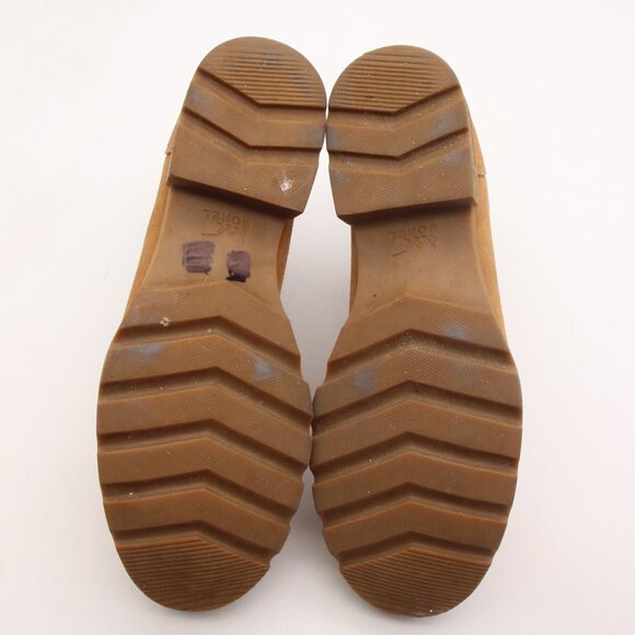 Sorel Emelie III Tawny Buff/Gum 2 Women's 8 Chelsea Waterproof Pull On Boots - Picture 7 of 11